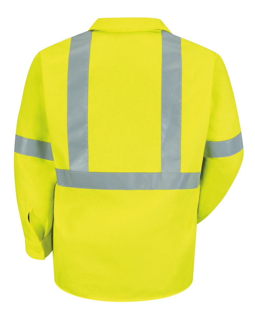 Men's High Visibility Safety Long Sleeve Work Shirt - SS14HV 5