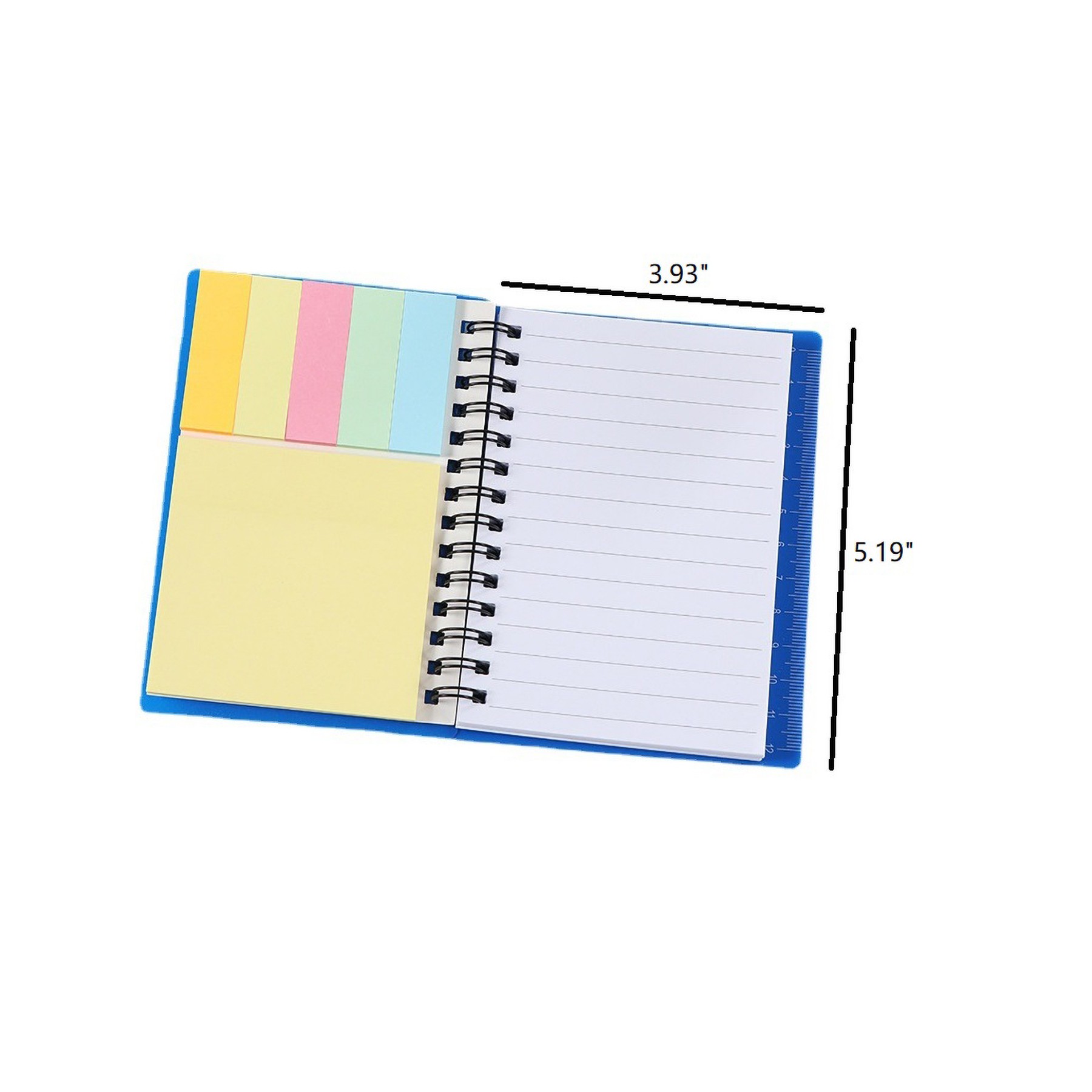Spiral Ruled Notebook With Pen 3