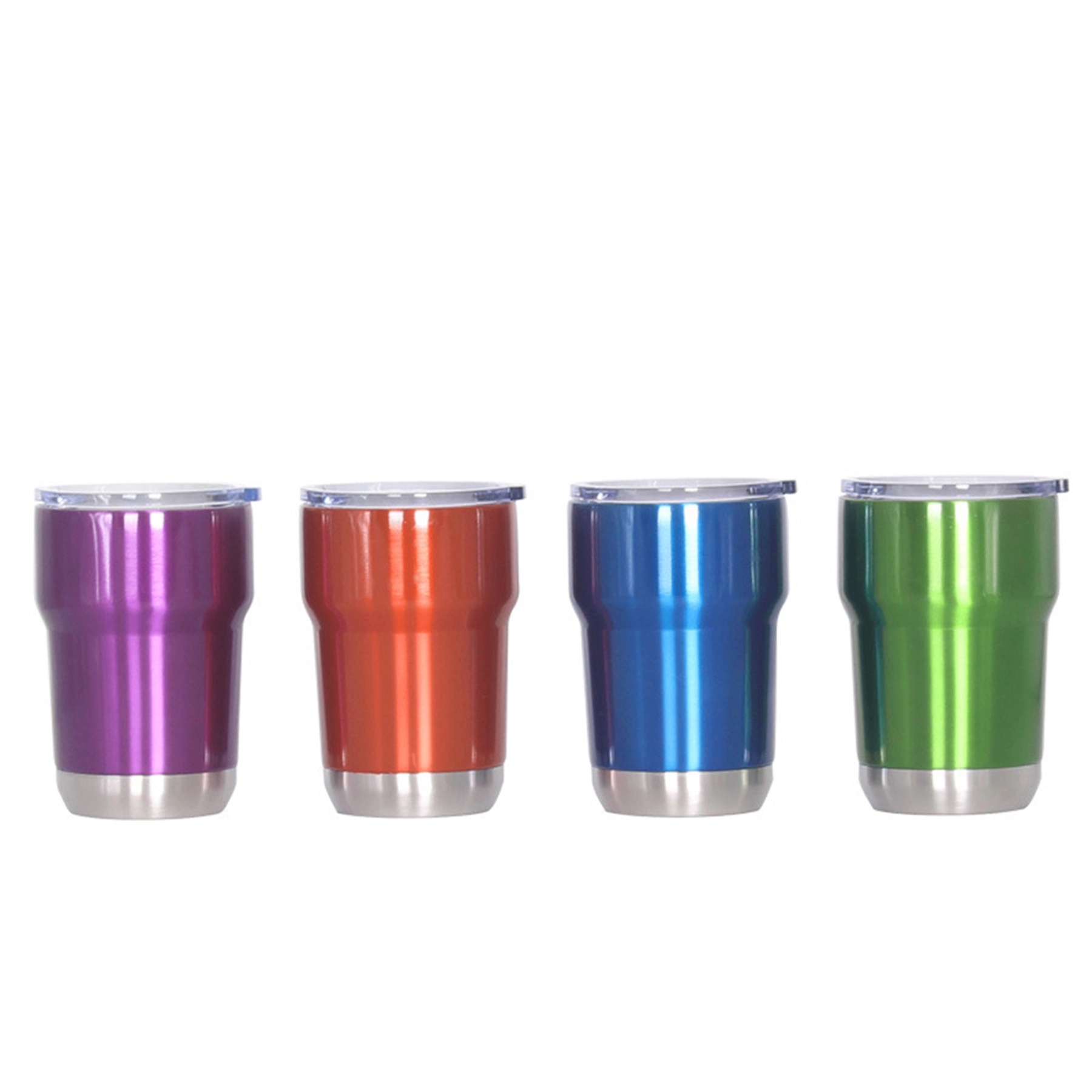 10 Oz. Stainless Steel Vacuum Wine Cup with Lid 3