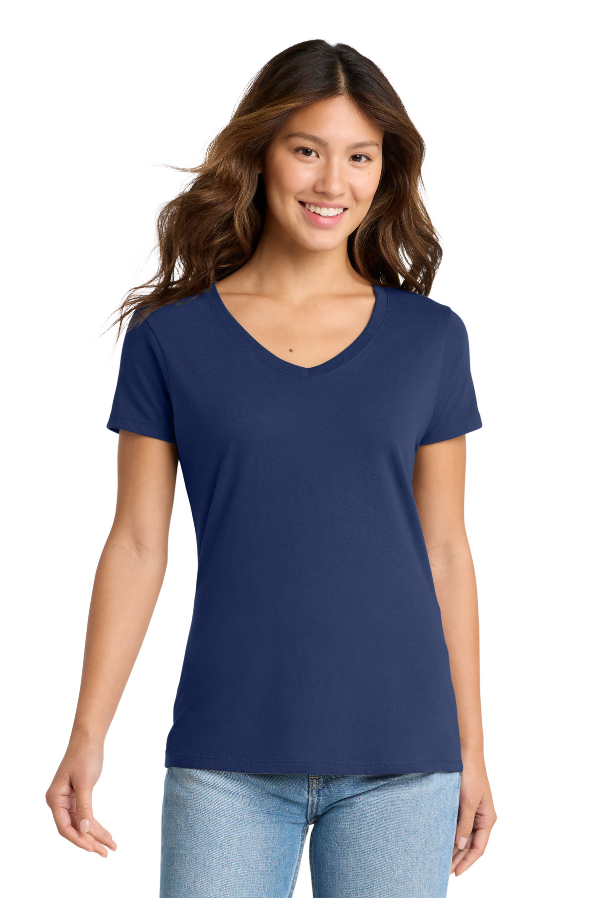 Port & Co Women's Fan Favorite V-Neck Tee. LPC450V 89