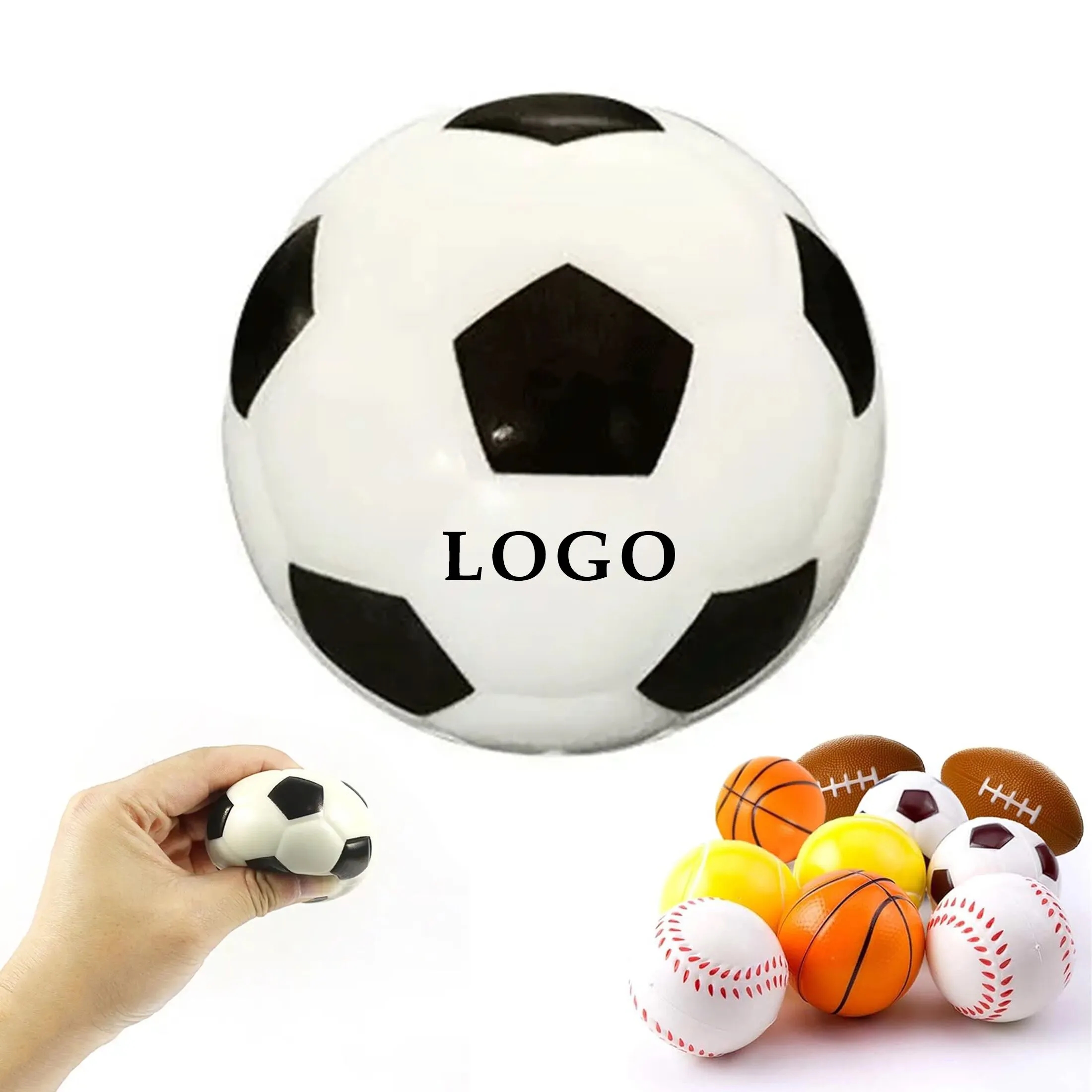 PU Foam Textured Stress Ball 4