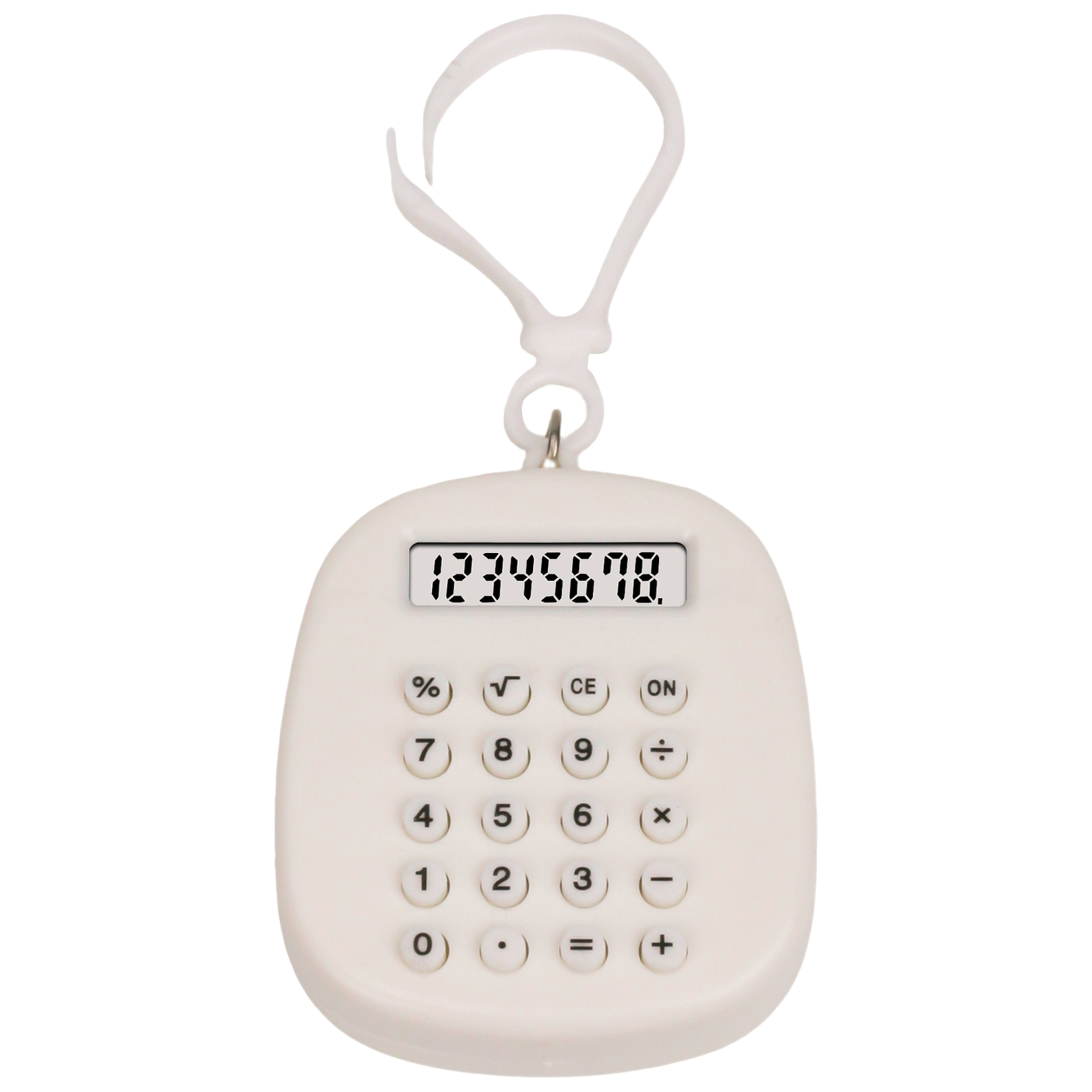 Plastic Mini Cute Calculator Keychain 2