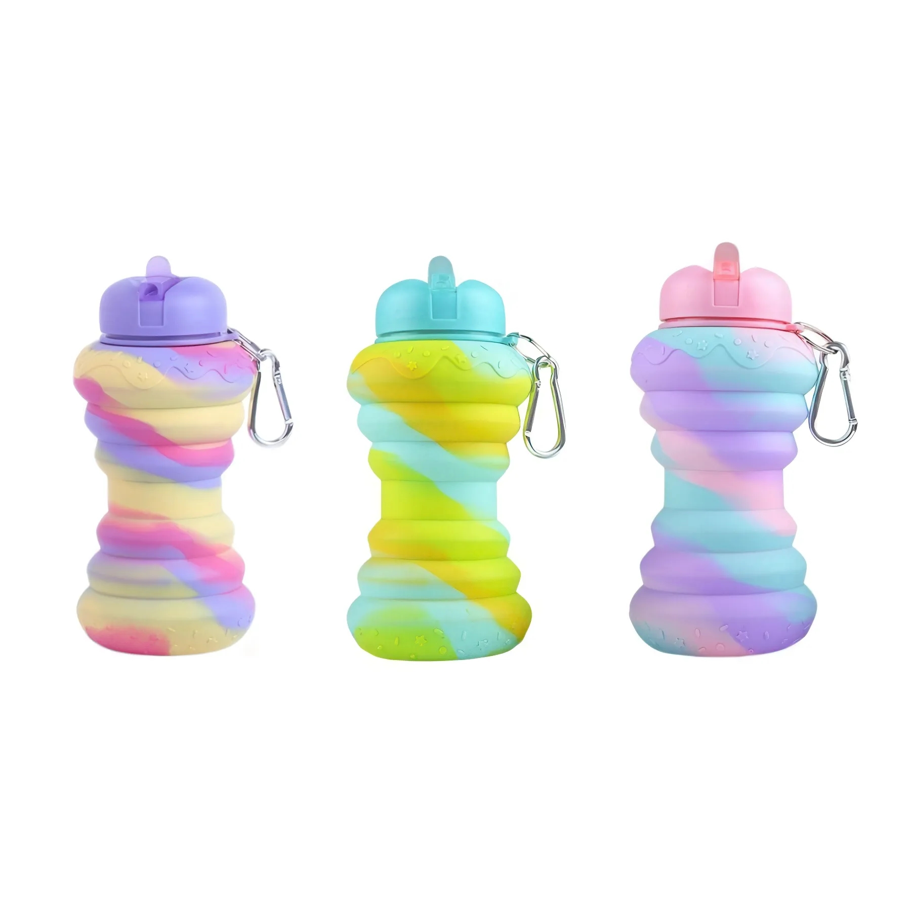 Collapsible Doughnut Shape Silicone Cup 6
