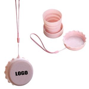 Innovative Cap Shaped Collapsible Plastic Cup 17