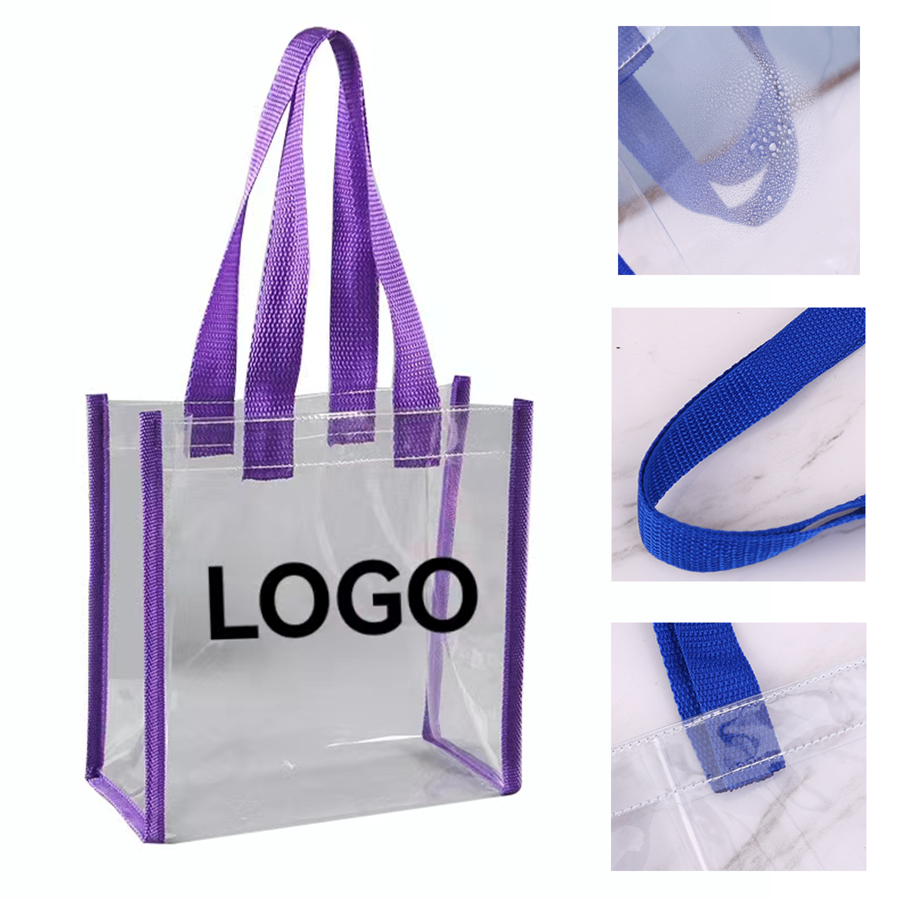 Transparent Waterproof Tote Bag 2