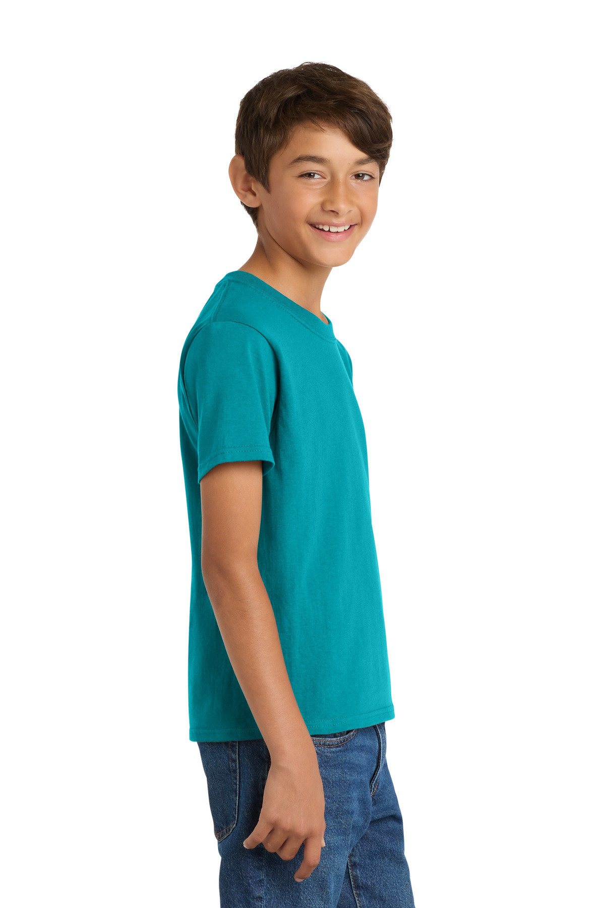 Port & Co Youth Core Cotton Tee. PC54Y 296