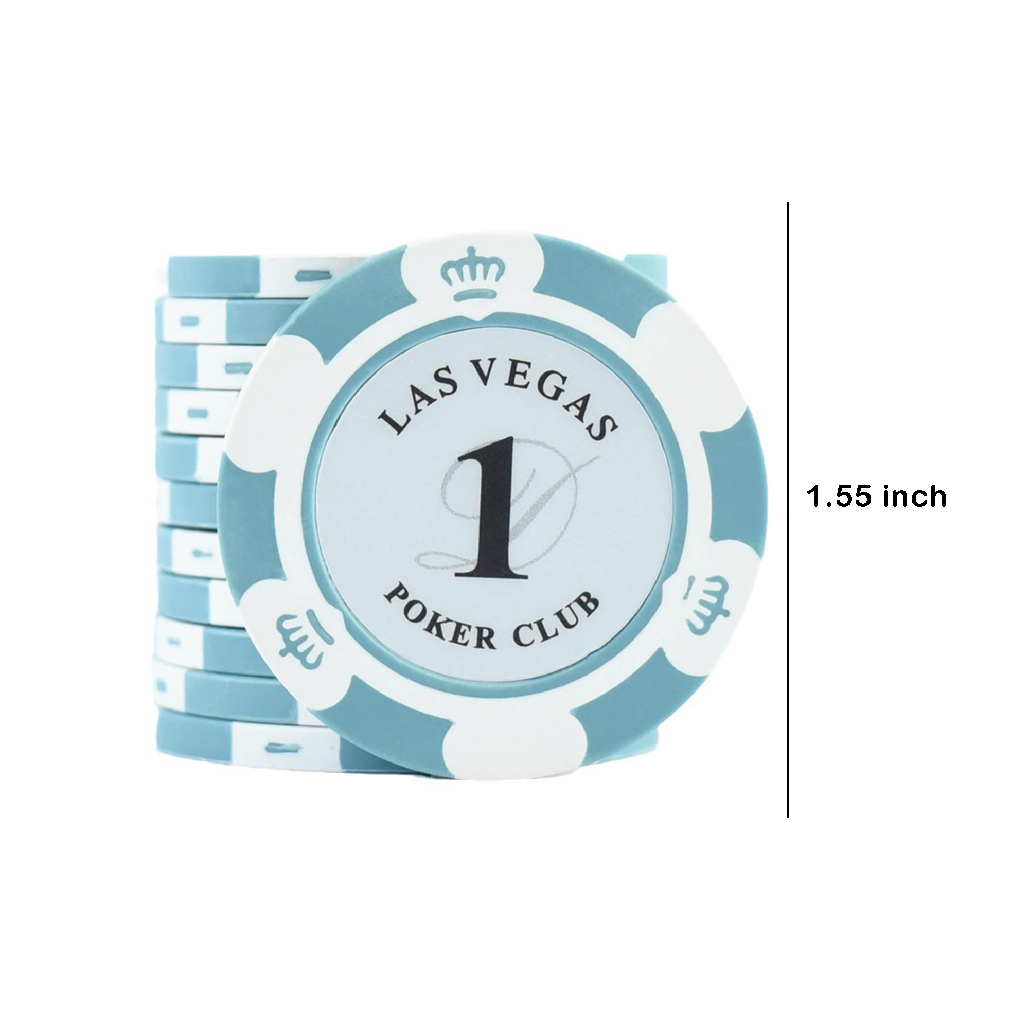 1.55" Professional Poker Tournament Chips 2