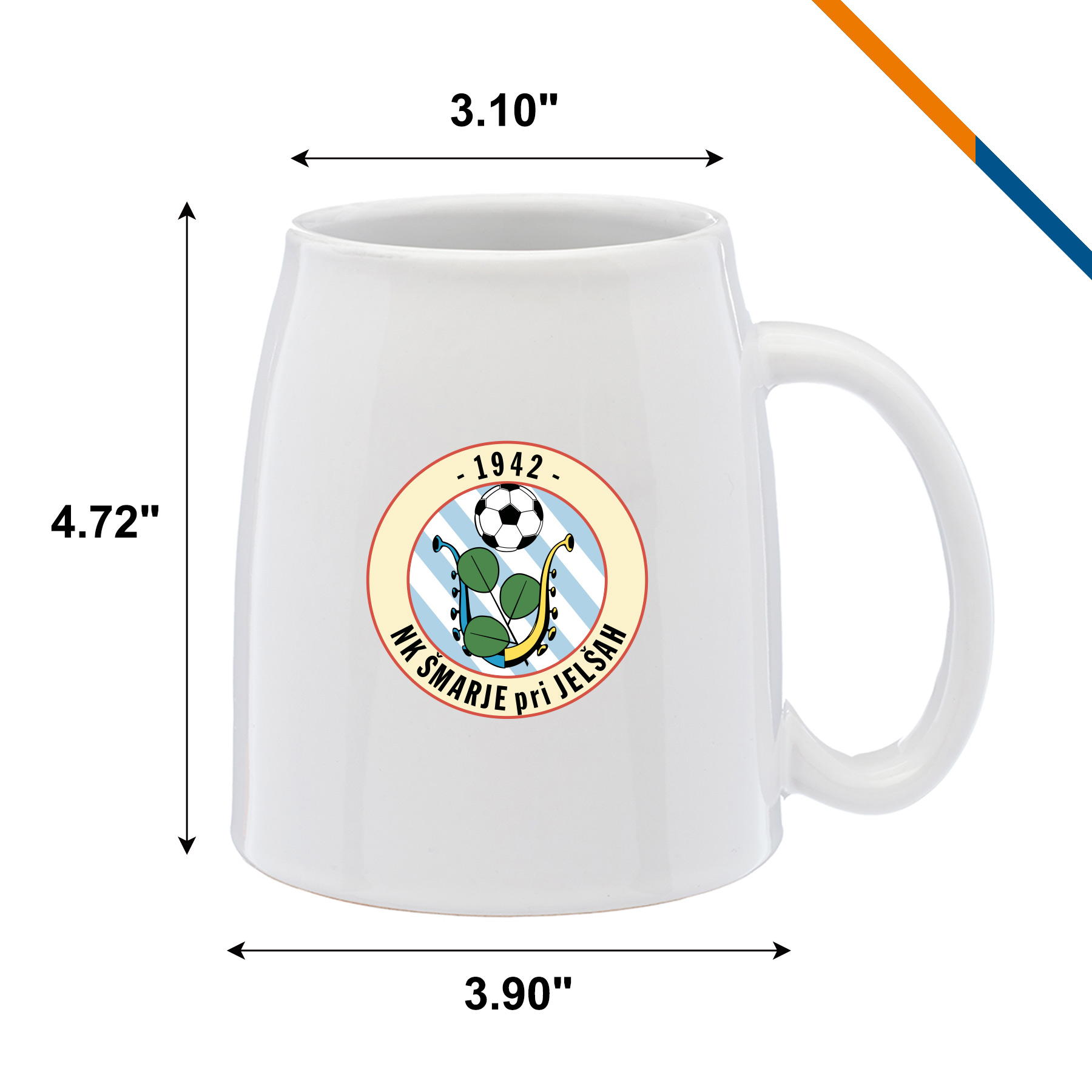 Weaver Ceramic Mug - 18 OZ 2