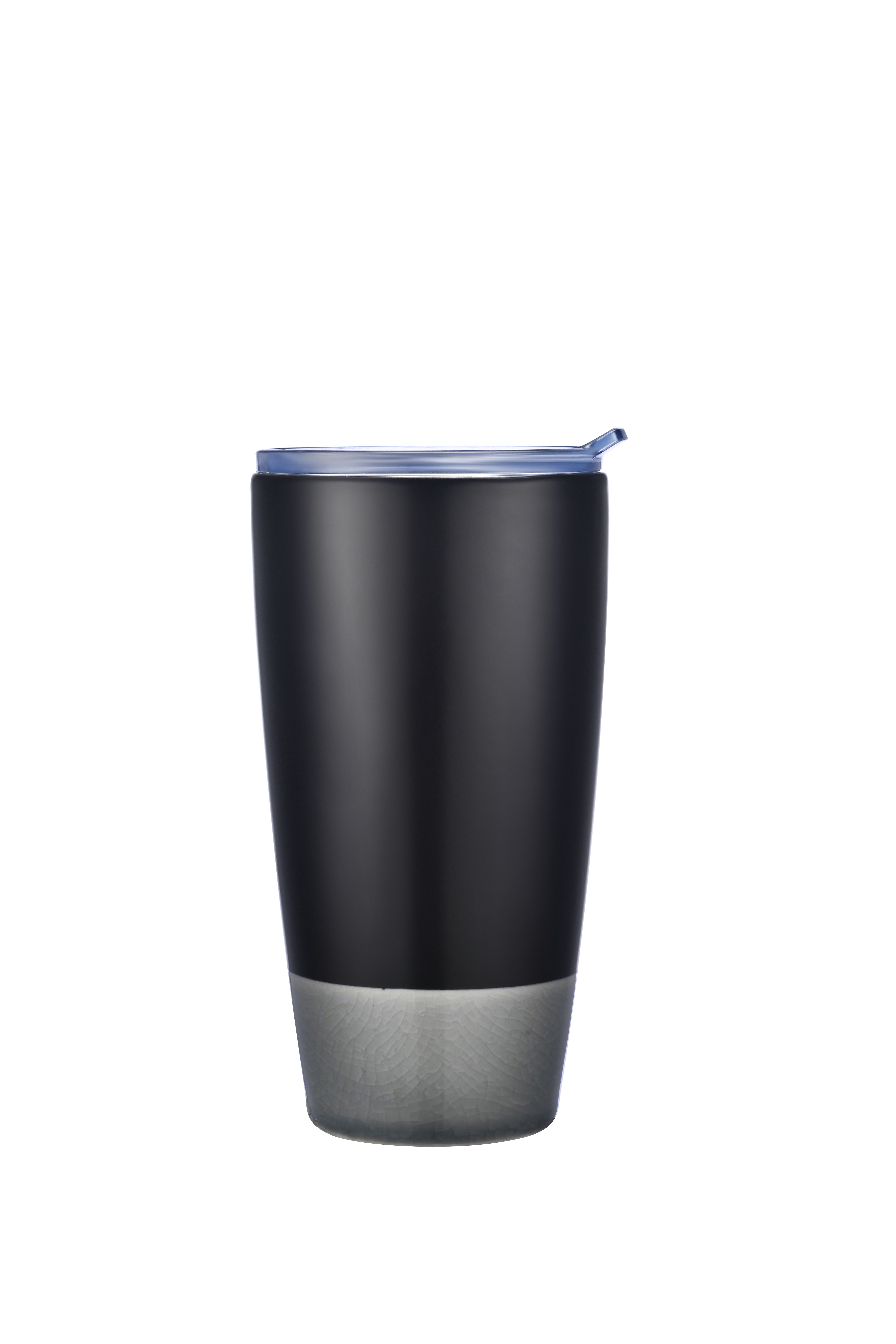 Endura 12 oz Black Double Wall Ceramic Tumbler 2