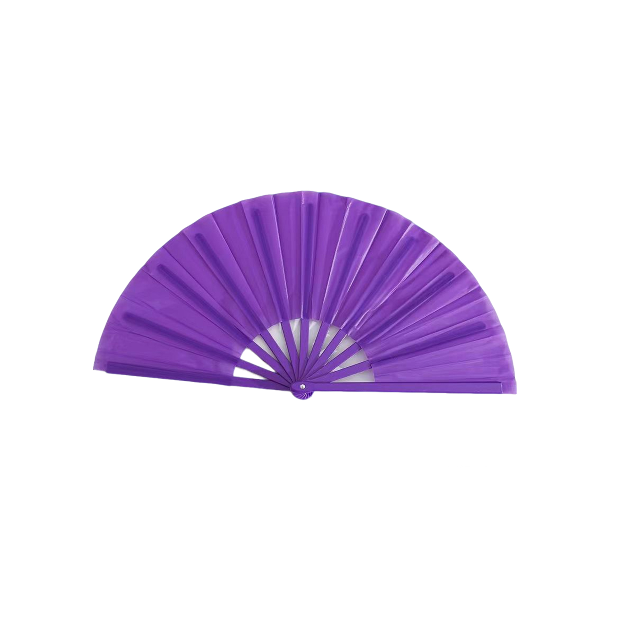 Clacking Folding Hand Fan 13" Width Portable Event Style 2