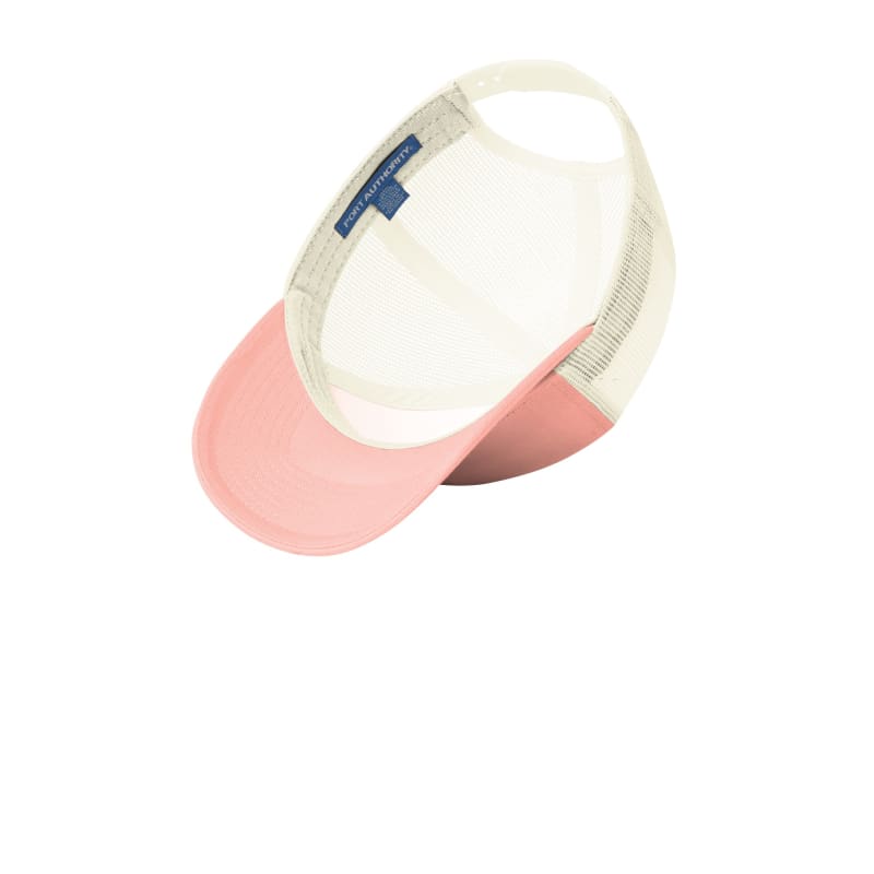 Port Authority Low-Profile Snapback Trucker Cap. 21