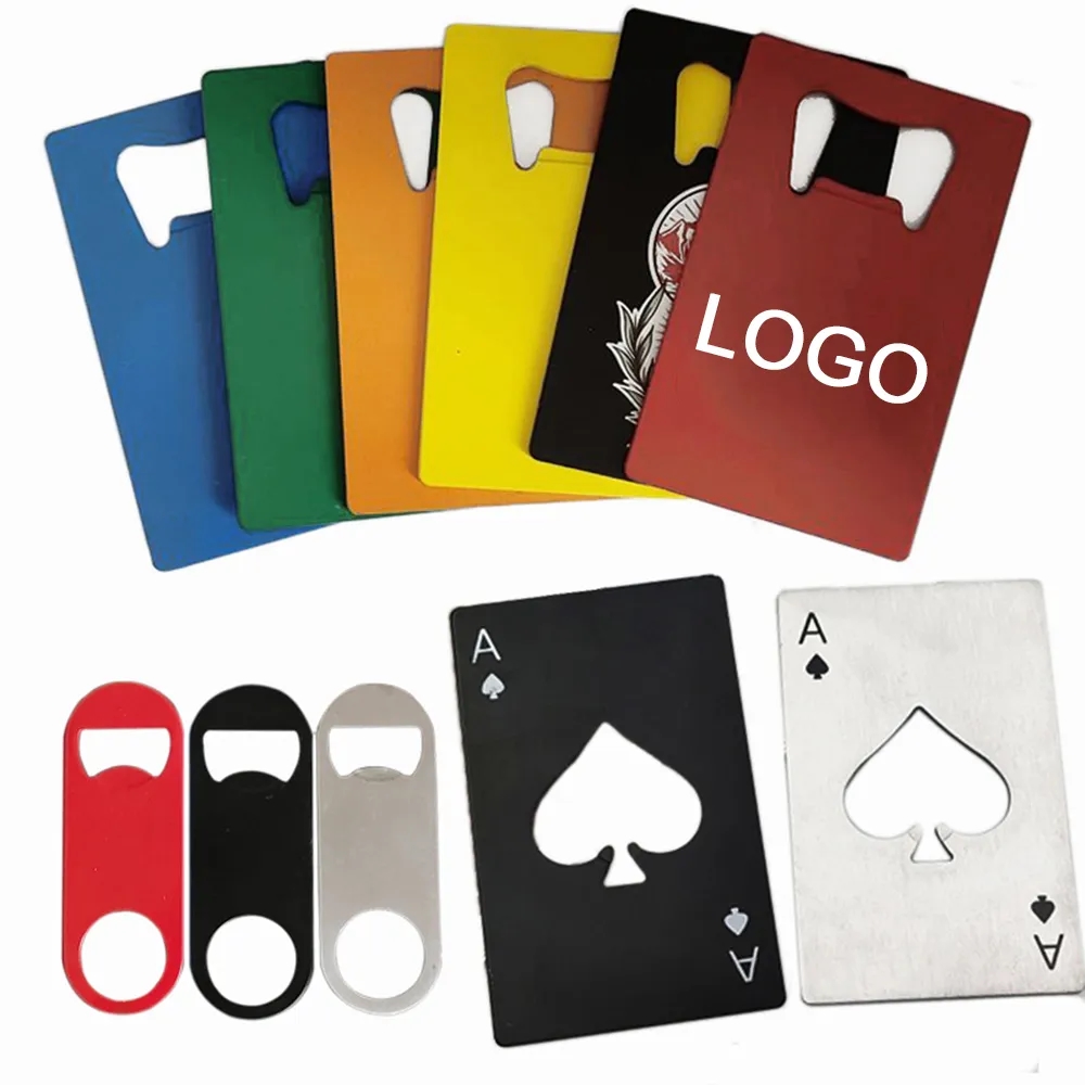 Stainless Steel Flat Bottle Opener 7