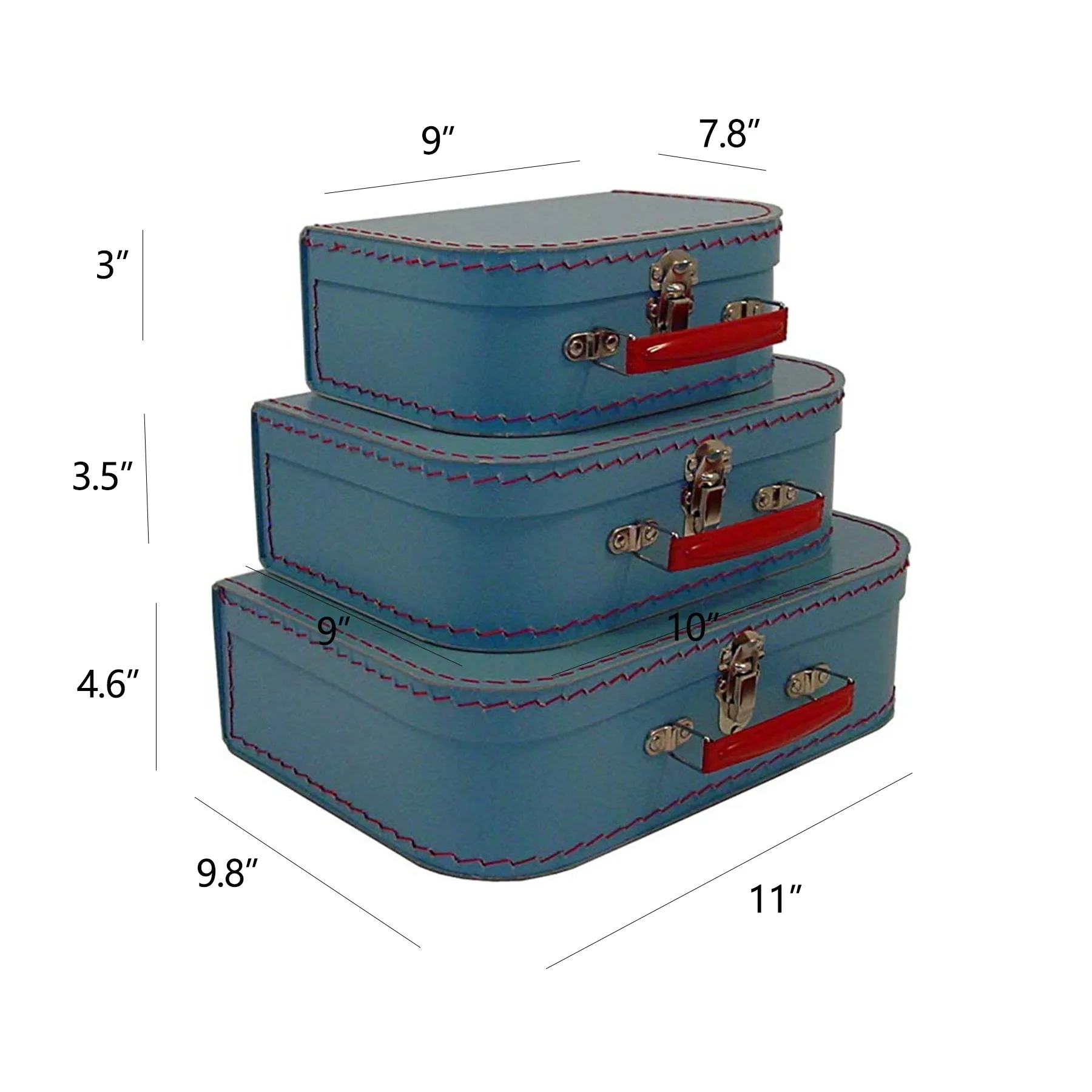 Paperboard Vintage Suitcase 6