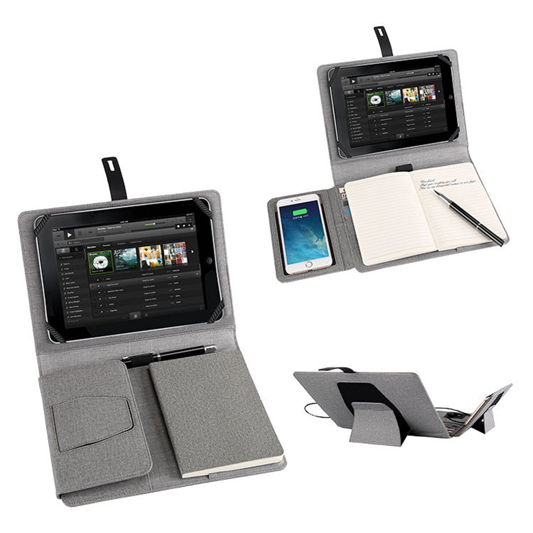 Multifunctional A5 Notebook with 6000 mAh Power Bank 8