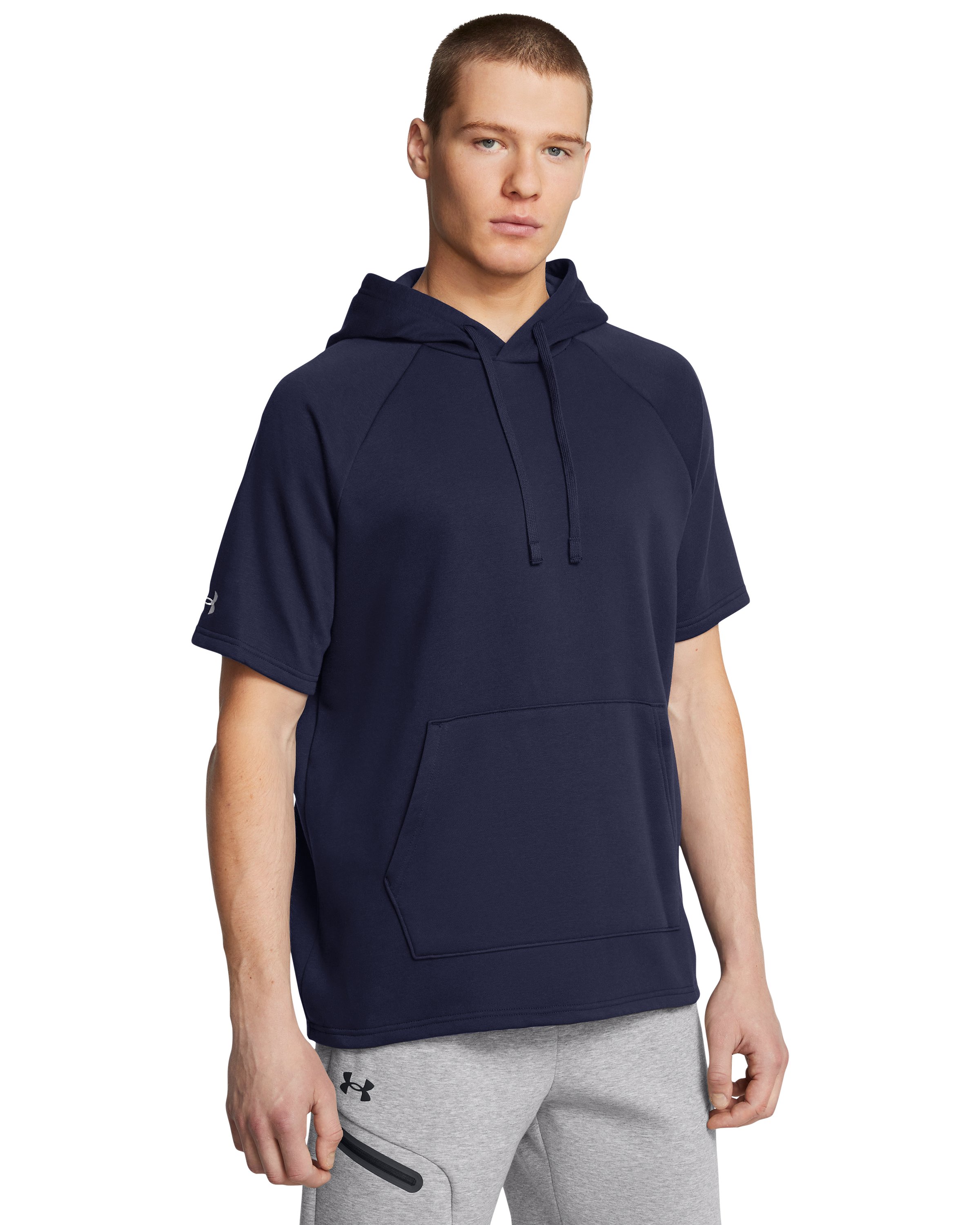 UA Rival Fleece Men's Short Sleeve Hoodie 4