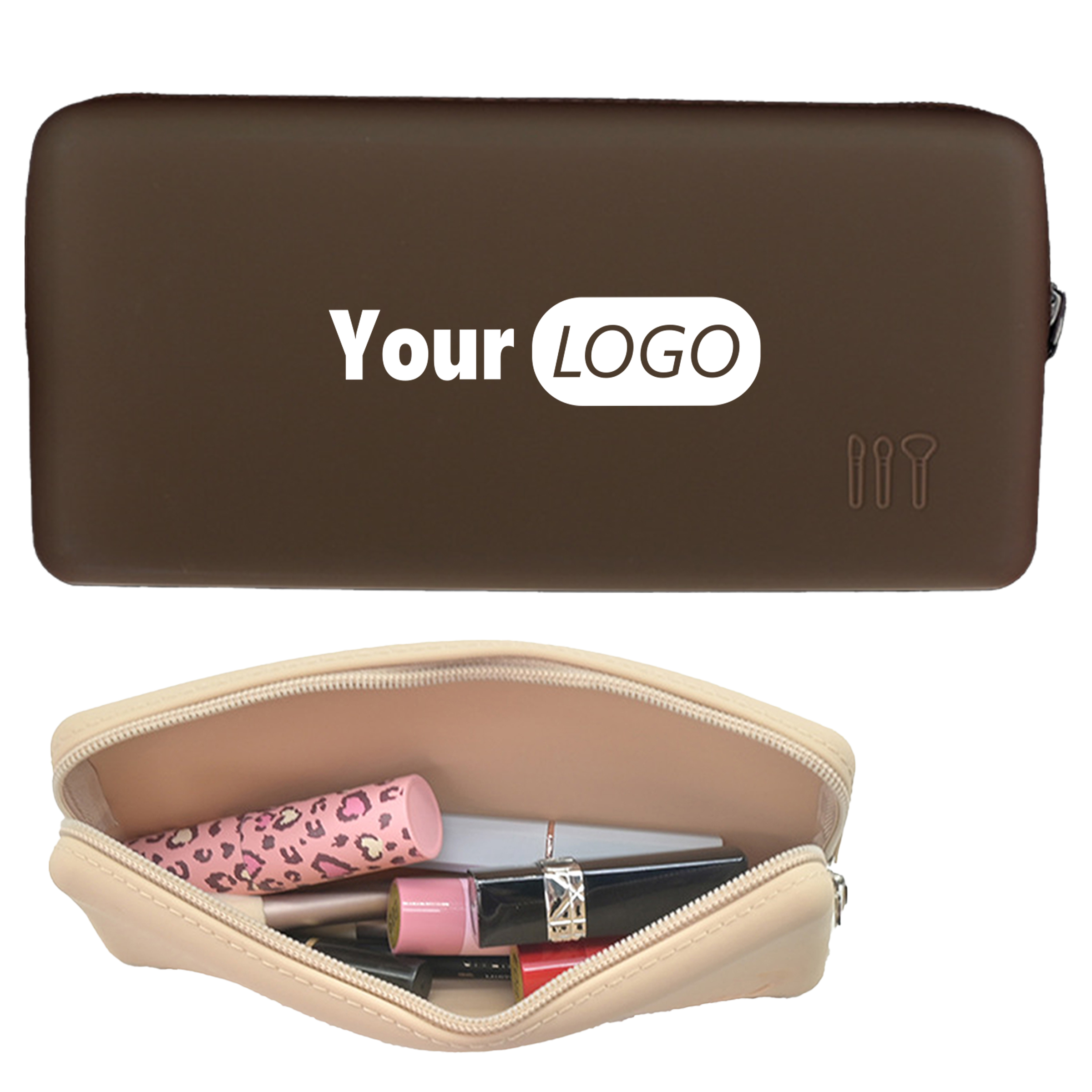 Silicone Compact Makeup Organizer With Secure Closure 7