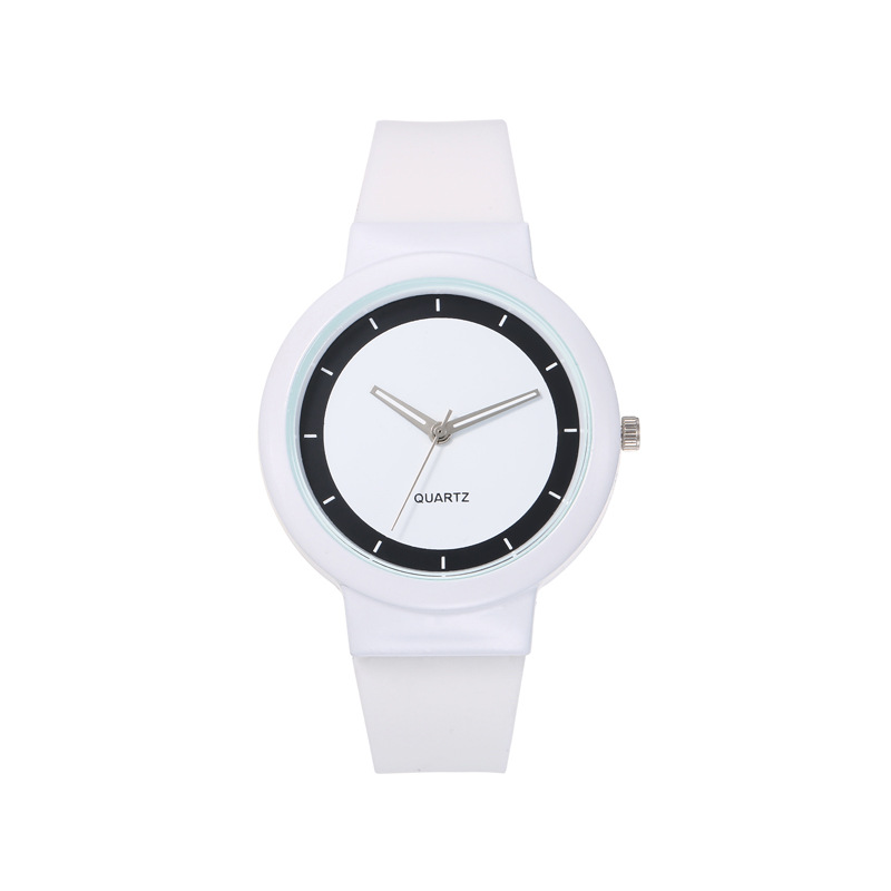 Silicone Jelly Watch Women'S Student Quartz Watch 1