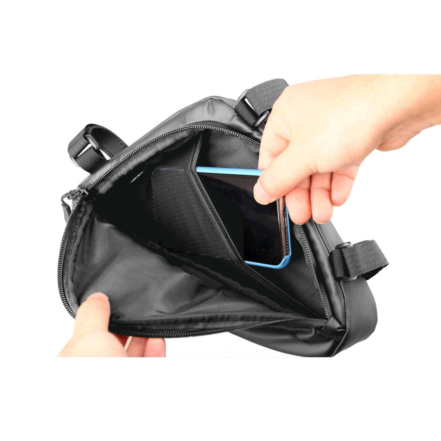 Bicycle Frame With Triangular Bag 3