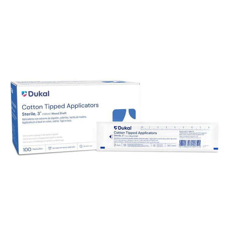 Cotton Tipped Applicators - 2 Pack Non-Sterile  3" 1