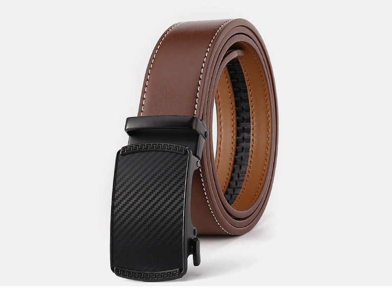 Mens Belt Leather Ratchet Belt 6