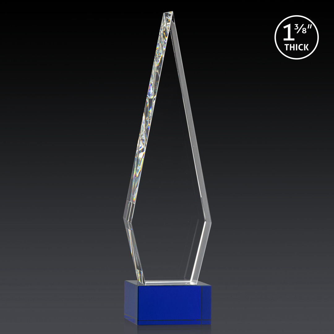 Springfield 3D Award on Hancock Base - Blue 18