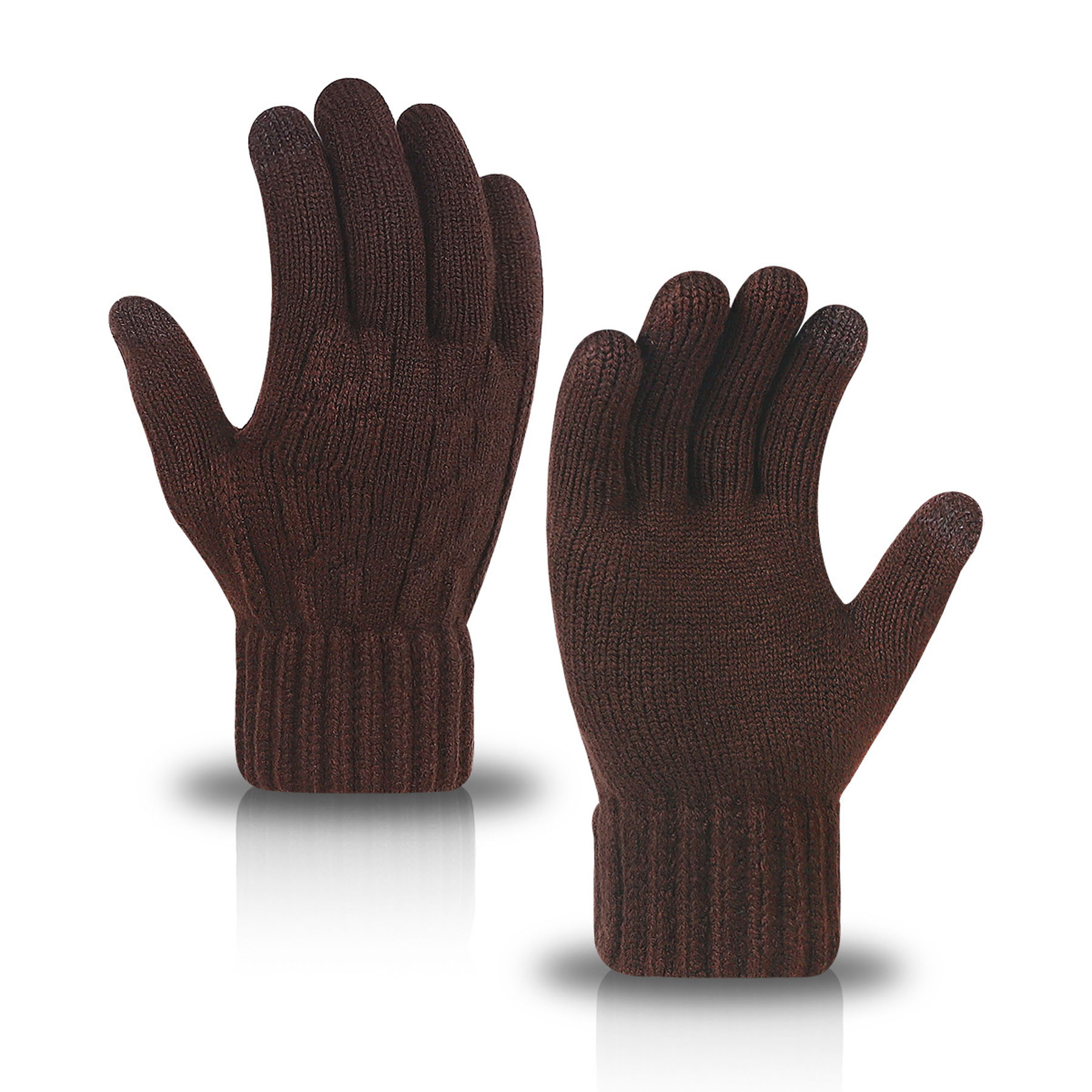 Knitted Fleece-Lined Gloves 4