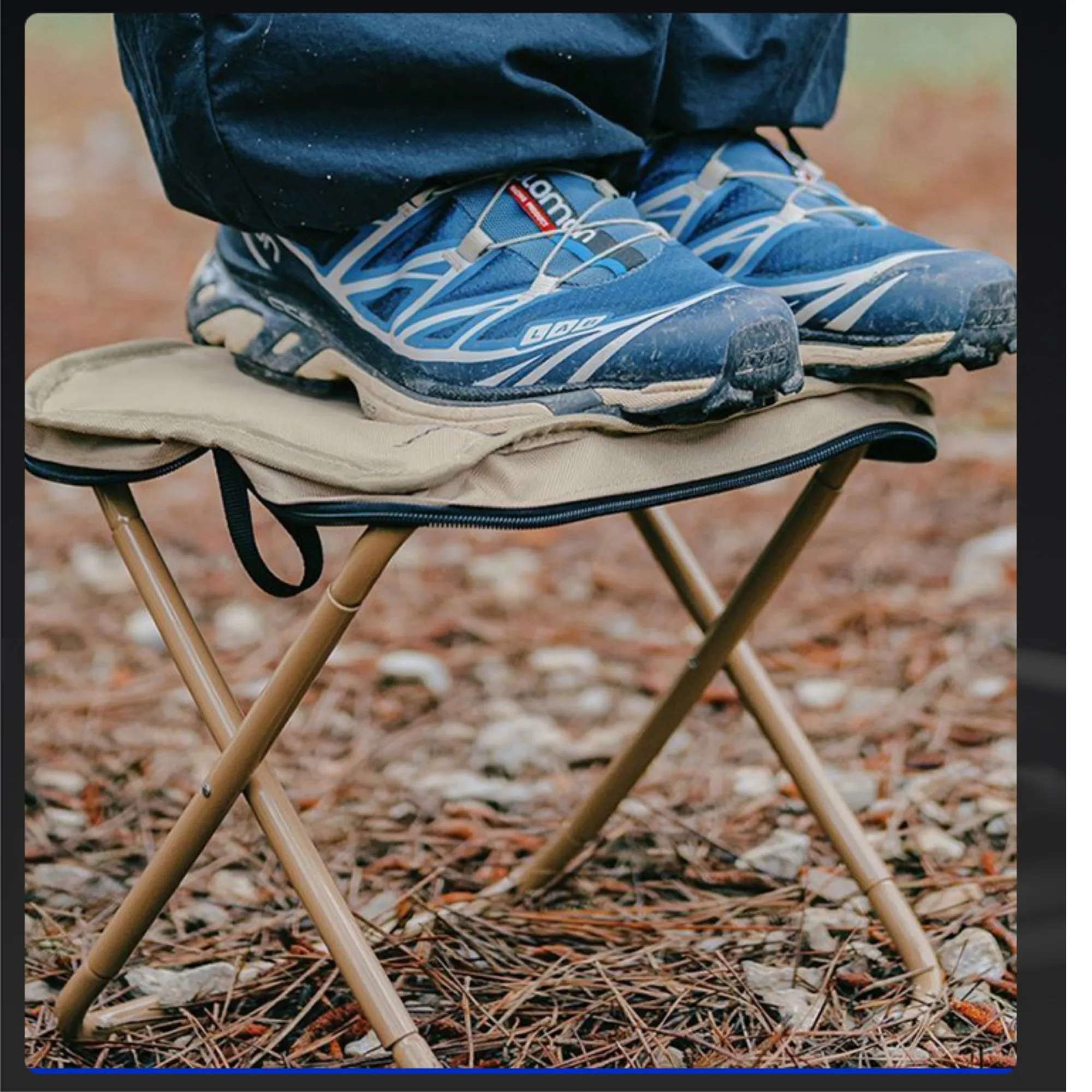 Outdoor Folding Stools Portable Chair For Camping 2
