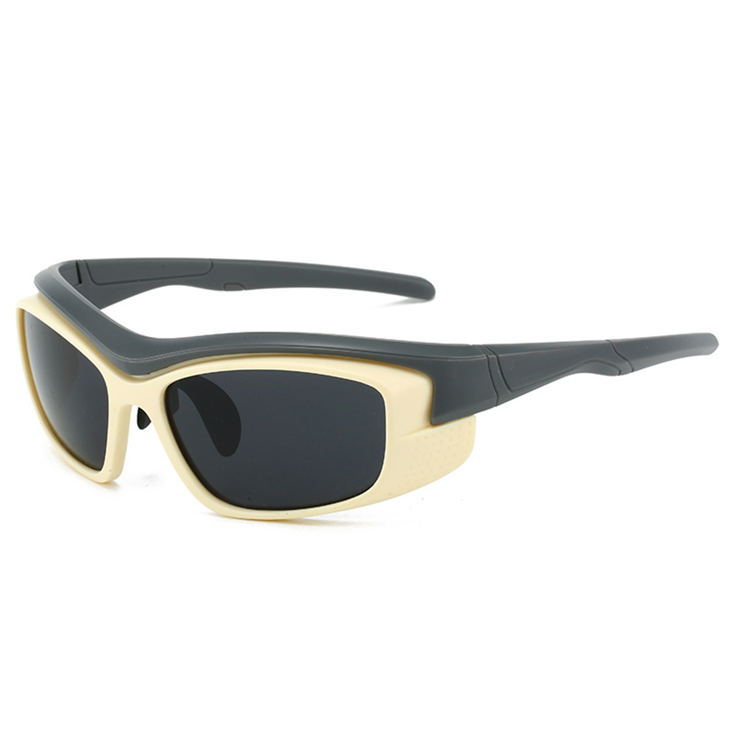 Oval Dark Vintage Outdoor Sport Shades Sunglasses 5