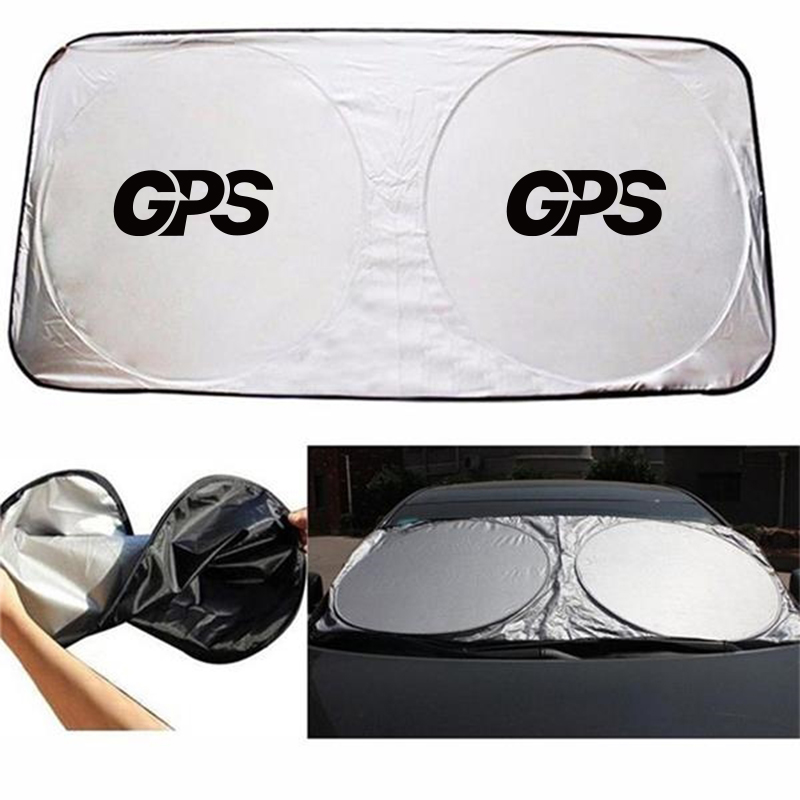 59 " Silver Coated Car Sunshade 3