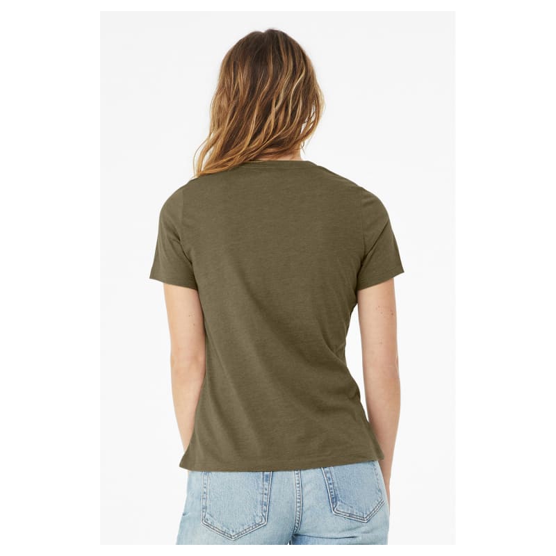 Bella + Canvas Ladies' Relaxed Heather CVC Short-Sleeve T-Shirt 80