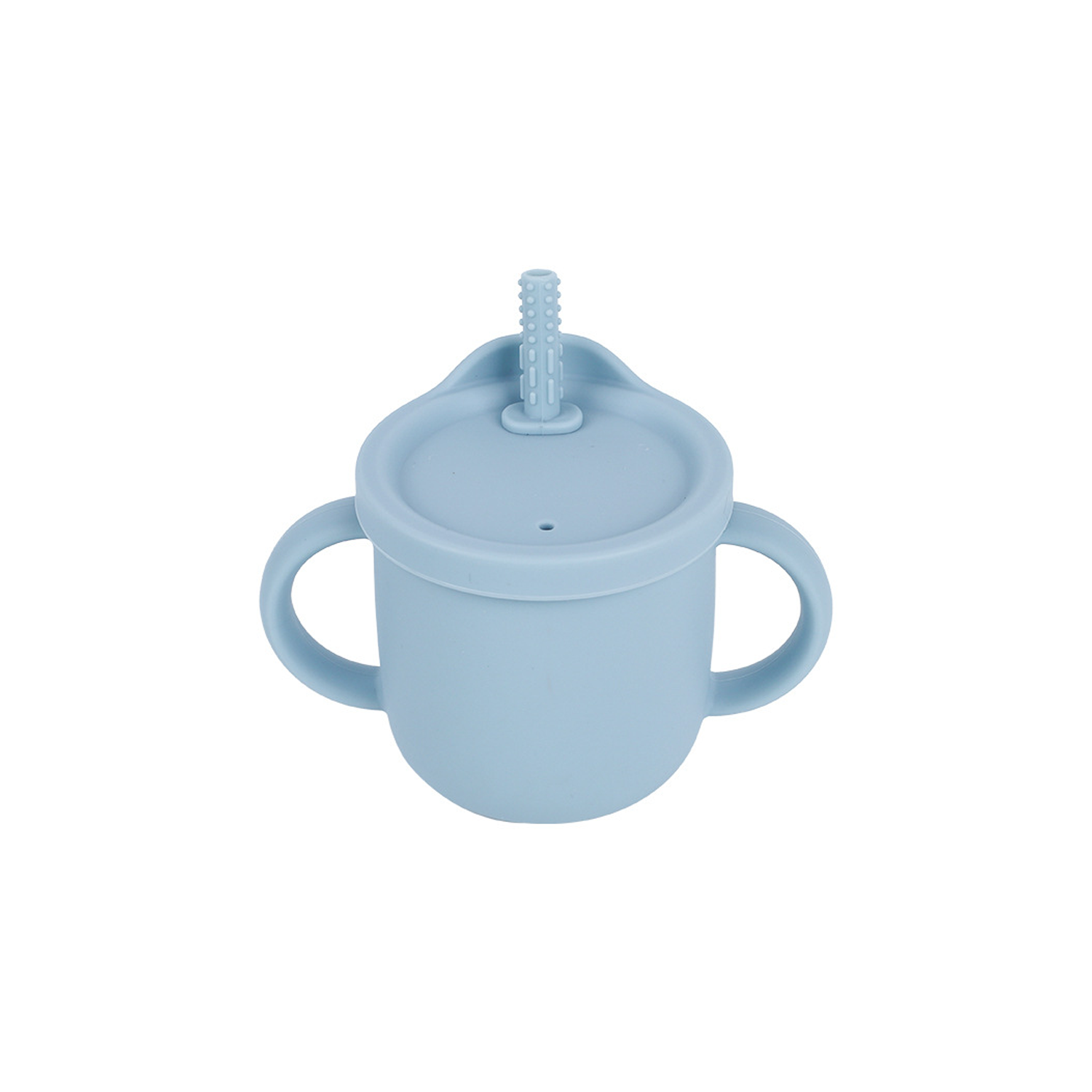 8.7OZ Food-Grade Silicone Children's Water Bottle 2