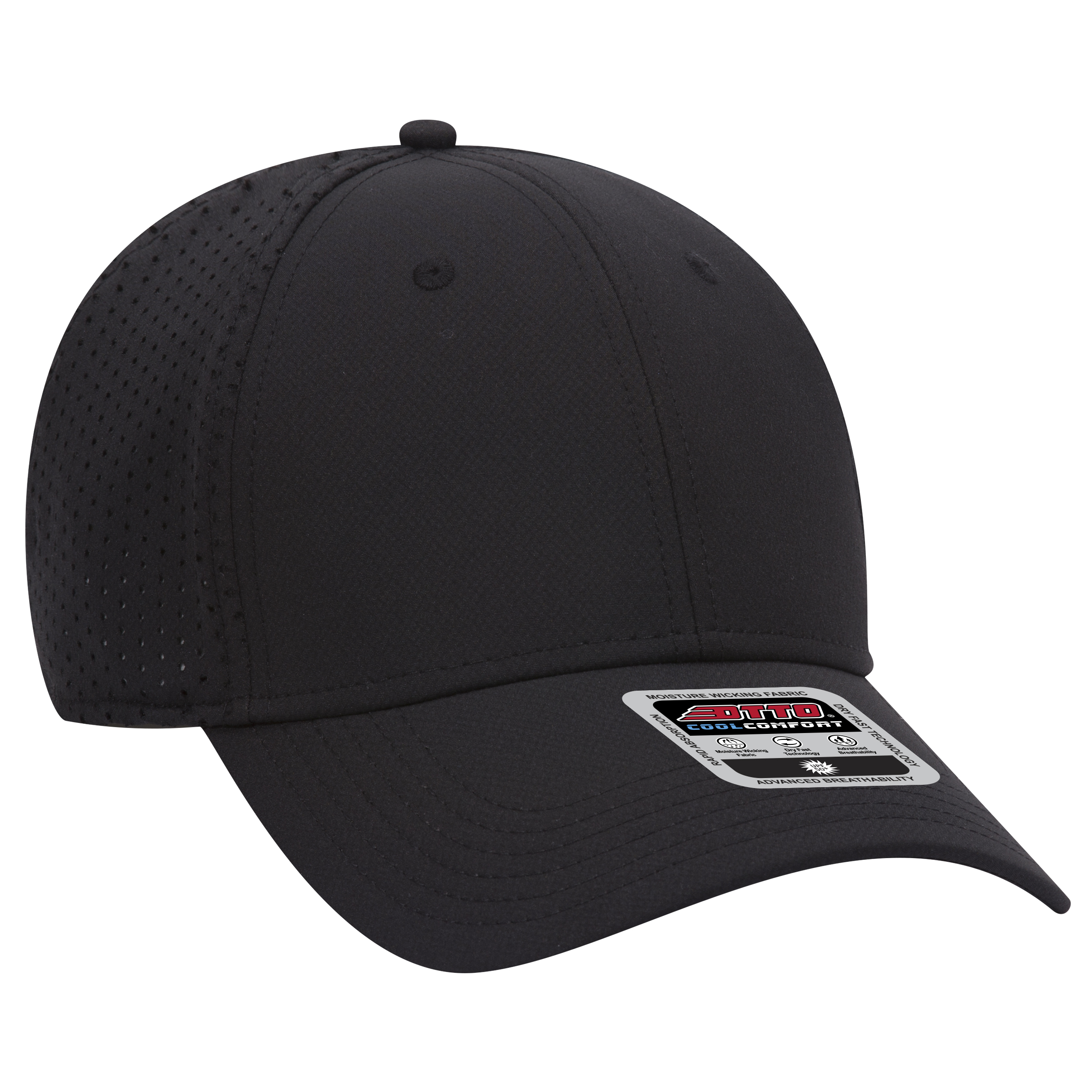 OTTO CAP® 6 Panel Low Profile Baseball Cap 5