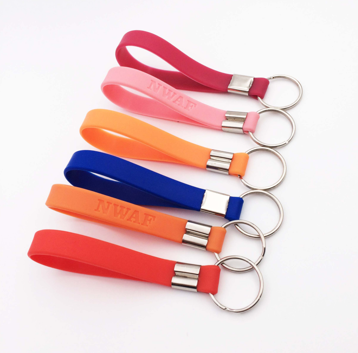 Silicone Bracelet Key Chain 1