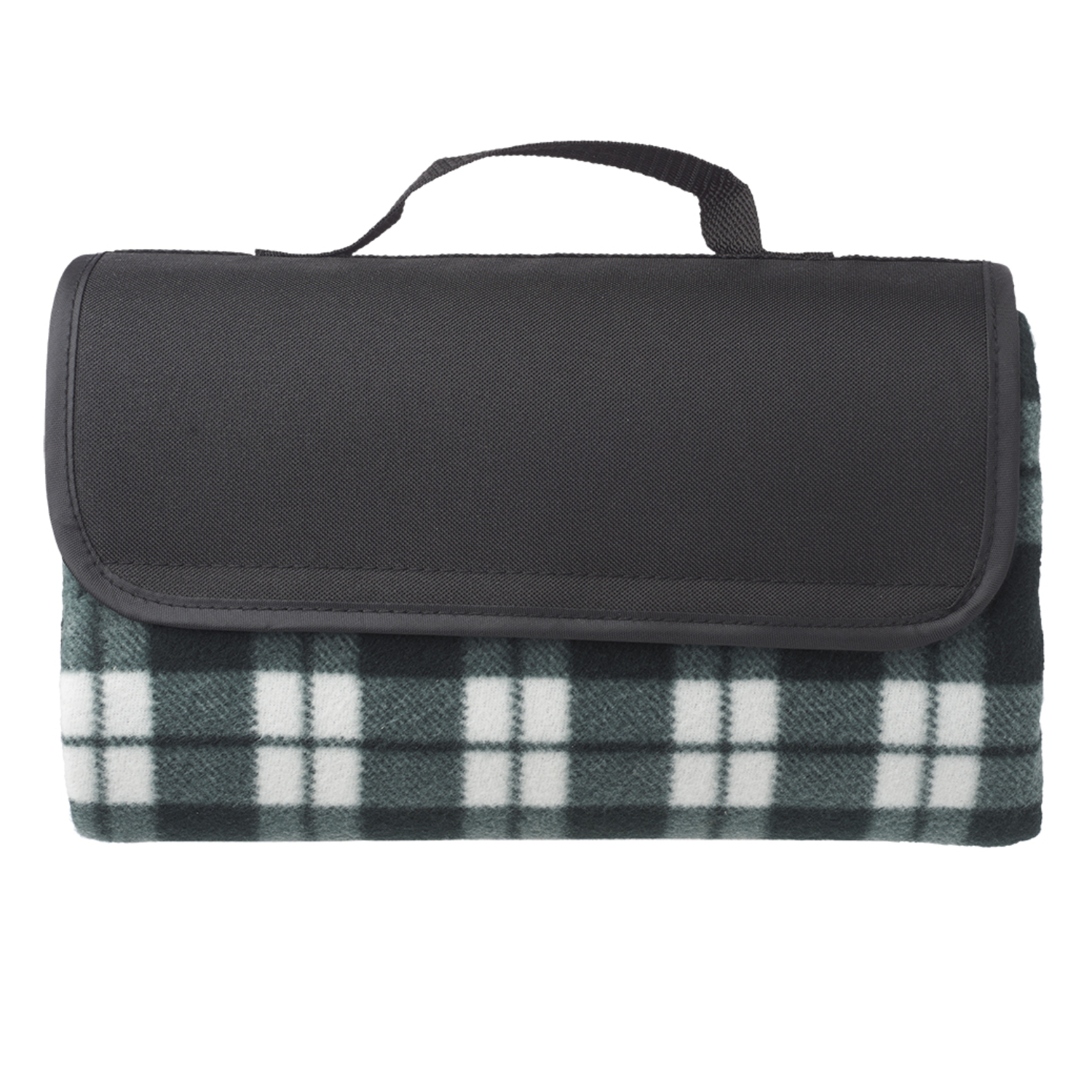Checkered Roll-Up Picnic Blanket 5