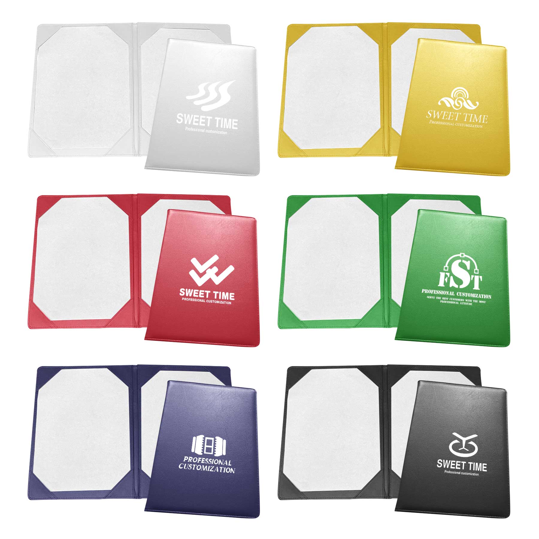 PU Leather Certificate Holder 2