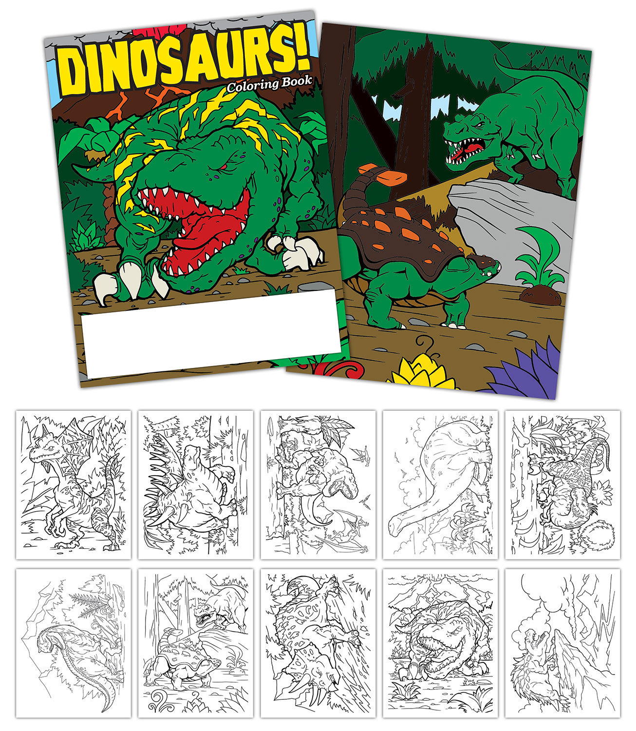 Activity/Coloring Book - 8.5x11 - (12 Pages) 1