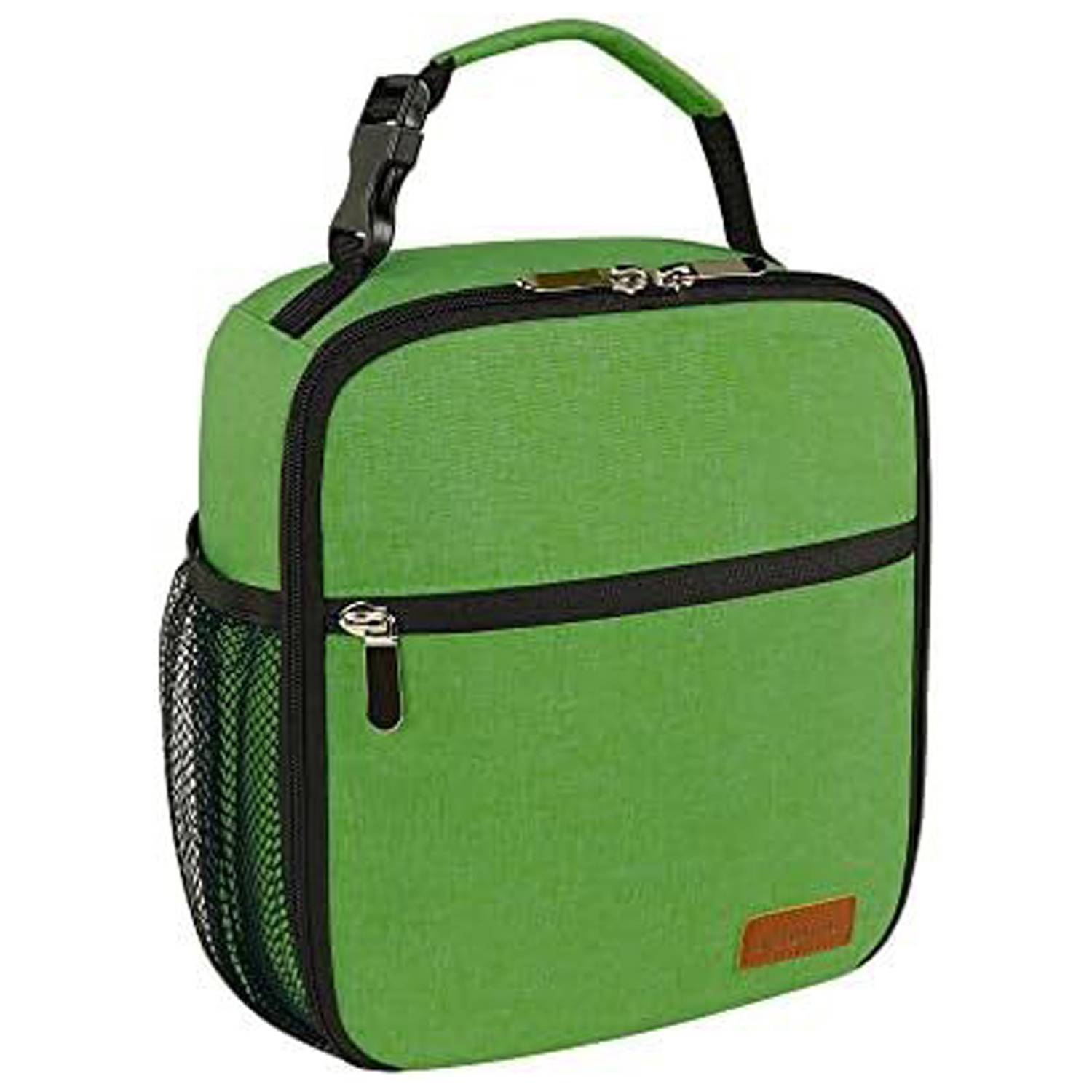 6 Can Oxford Insulated Lunch Cooler Bag w/ Zipper Pocket 4