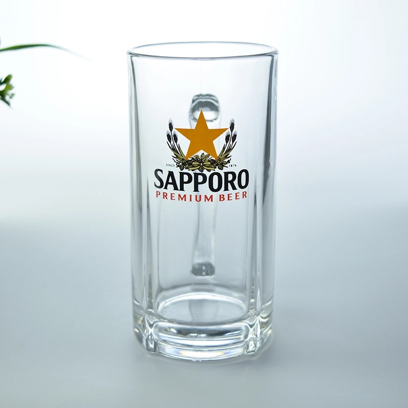 Custom 11.5 oz Beer Glass Mugs With Handle 3