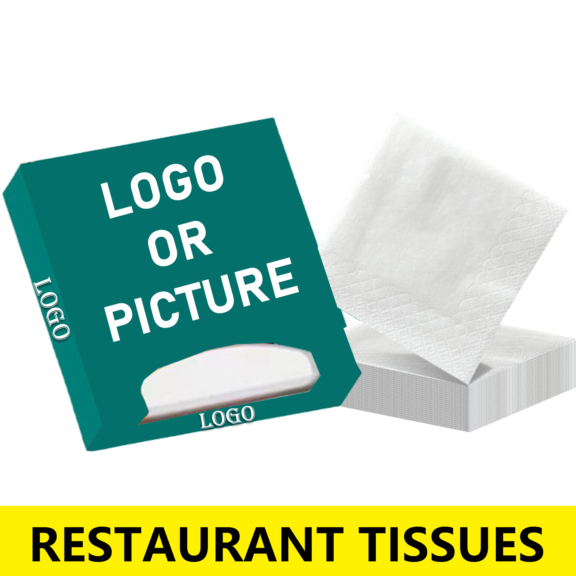 Customized Advertising Boxed Napkins 2