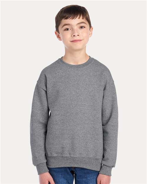 Youth NuBlend® Crewneck Sweatshirt - 562BR 36
