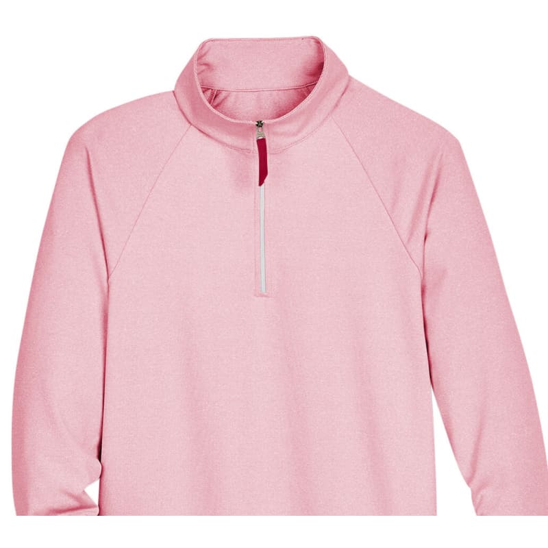 Devon & Jones CrownLux Performance™ Men's Clubhouse Micro-Stripe Quarter-Zip 3
