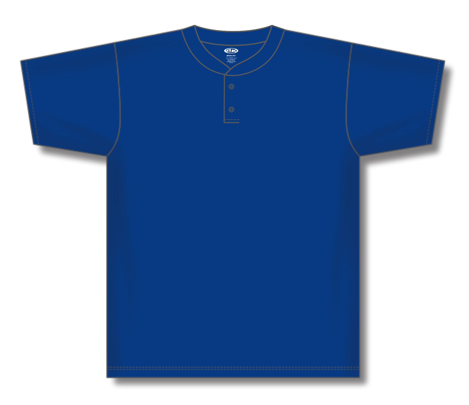 Two Button Baseball Jerseys BA1347-G01 3