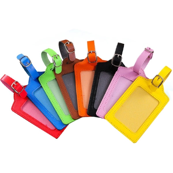 PU Leather Luggage Tags 3