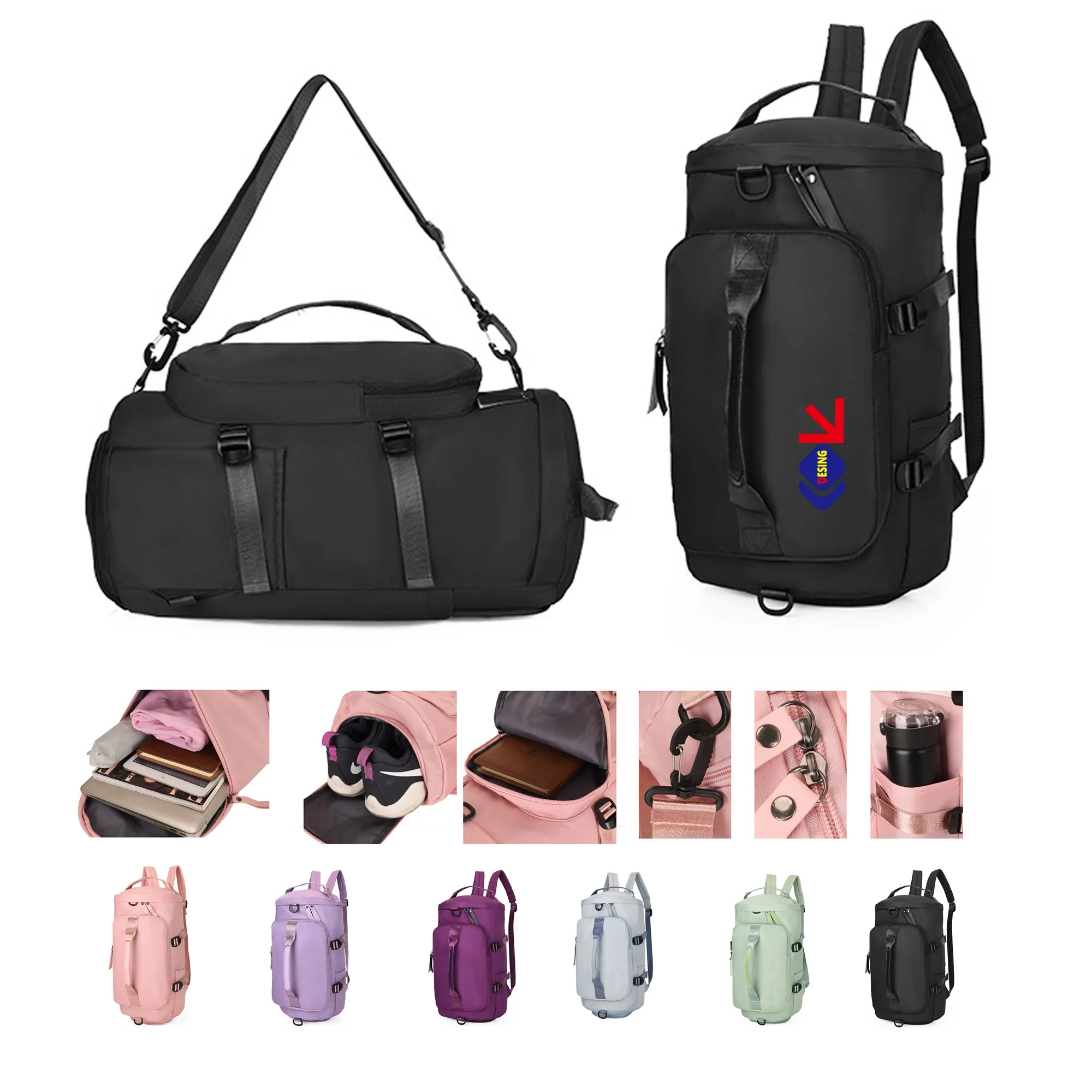Dry Wet Separation Sports Gym Bag 4