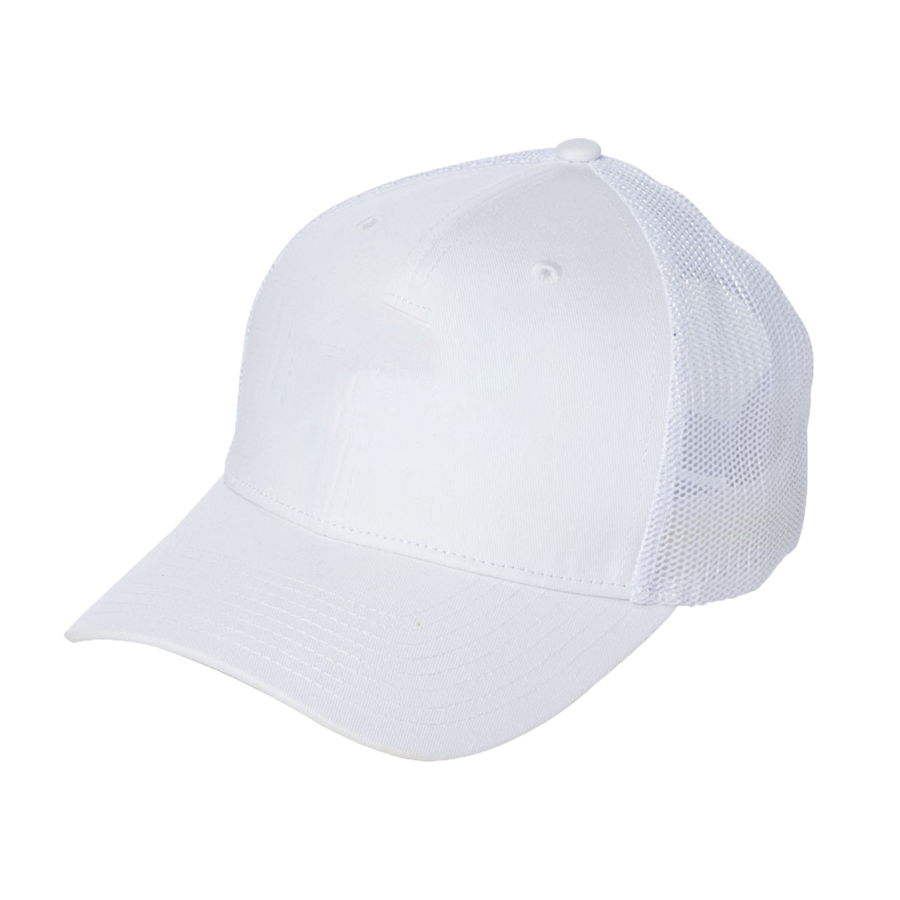 Classic Structured Trucker Cap with Mesh Backing 8