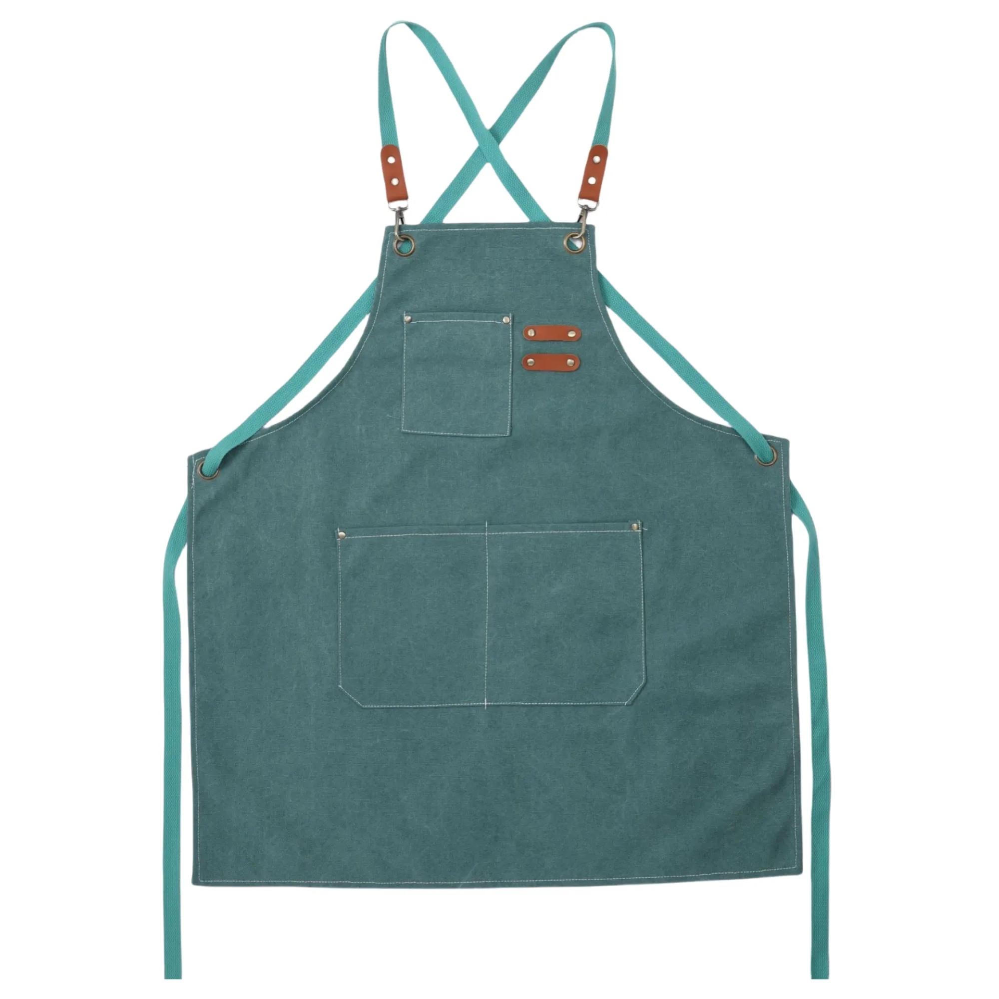 Adjustable Denim Bib Work Apron 10