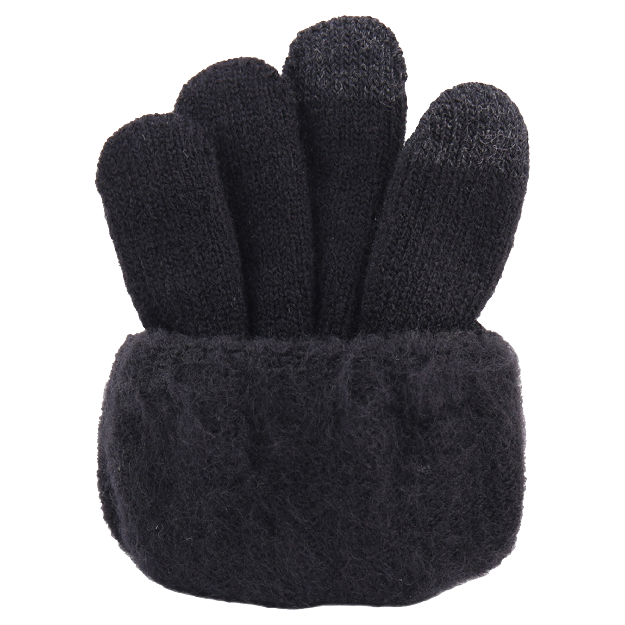 Acrylic Thick And Warm Knitted Gloves 4