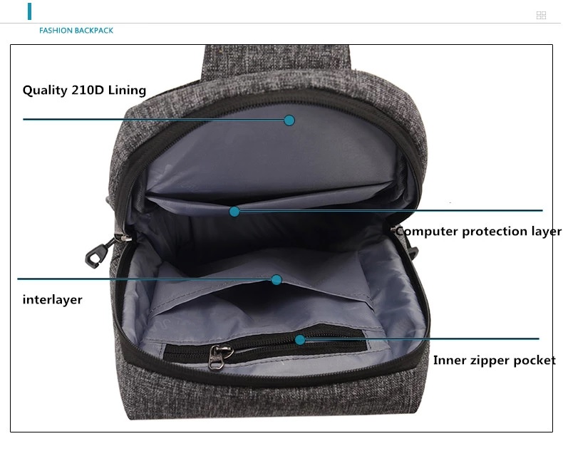 Fashion Travel Sling Bag 8