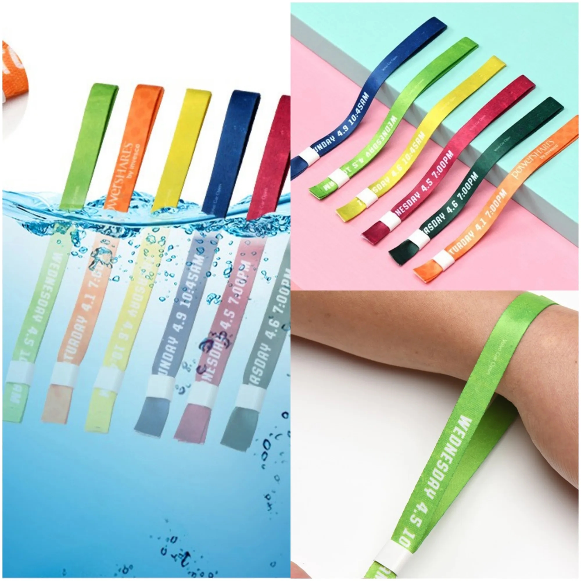 Custom Disposable Thermal Transfer Wristband For Events 3