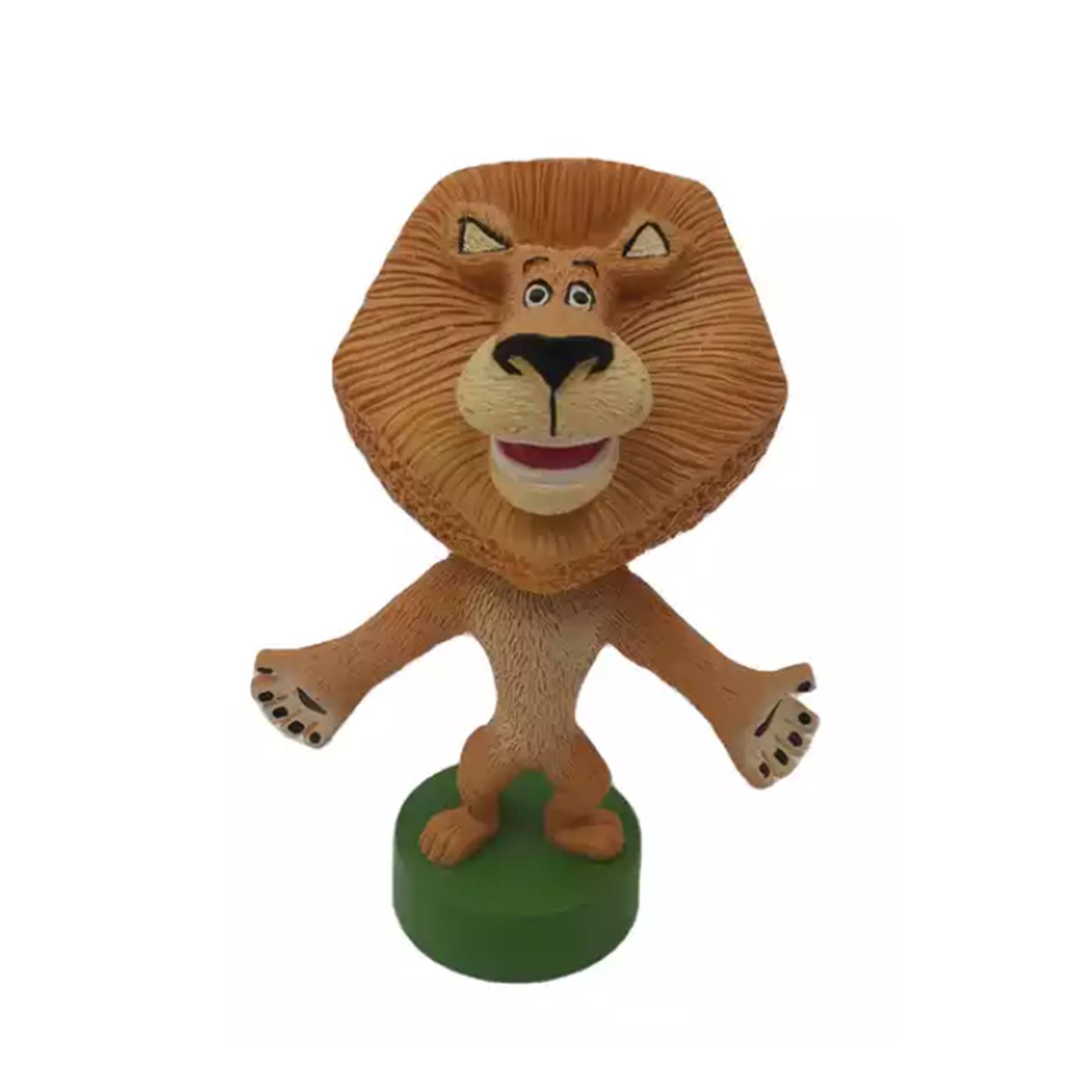 Custom Cartoon Lion Bobble Head Doll 1